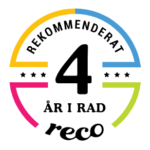 rekommenderat företag 4 år i rad logofactory profilreklam