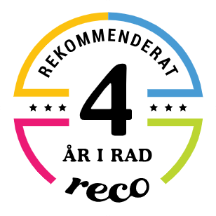 rekommenderat företag 4 år i rad logofactory profilreklam