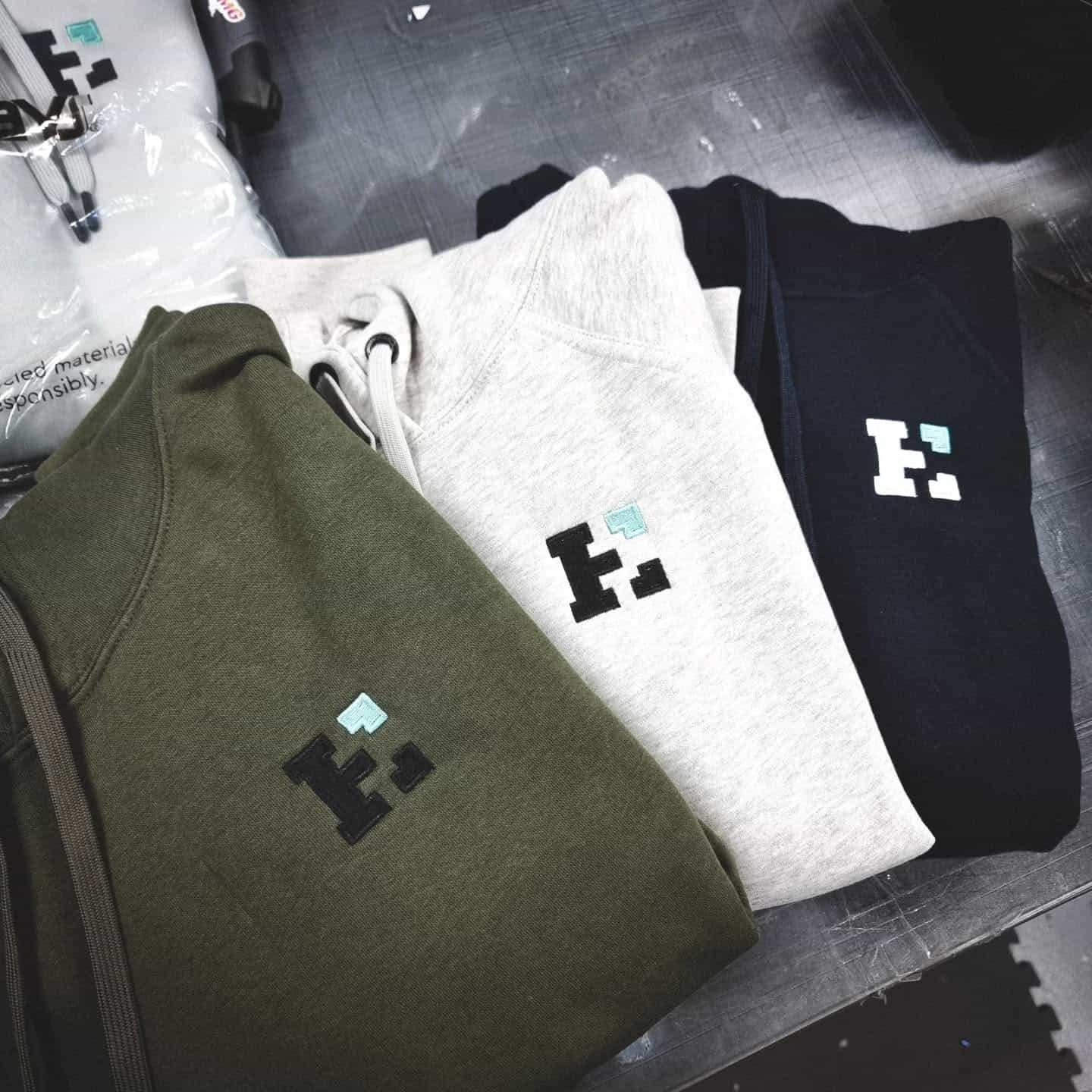 profilkläder med brodyr