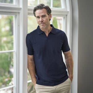 Tee Jays Luxury Stretch V-neck Polo