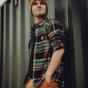 Rugged Flex™ Relaxed Fit Midweight Flannel Long-Sleeve Plaid Shirt