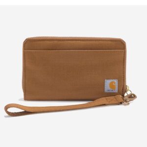 Nylon Duck Lay-Flat Clutch Wallet