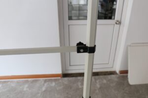 Aluminiumsarg för halvvägg, 3 m