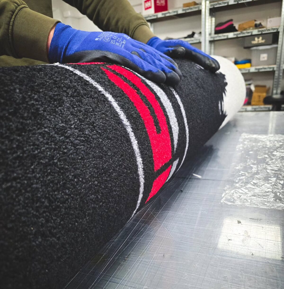 logomattor i egen design