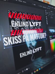 skiss på entremattor i egen design