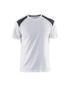 Blåkläder 3379-1042 T-shirt – Vit/Mörkgrå