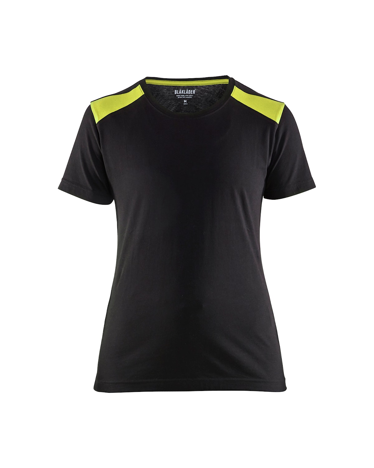 Blåkläder 3479-1042 T-shirt Dam – Svart/Varselgul