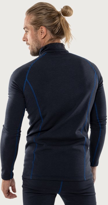 Fristads Polartec® fleece underställströja polo 7078 PT – Svart (940)