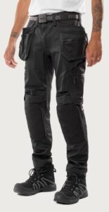 Fristads Green hantverkarbyxa stretch 2900 GWM – Svart (940)