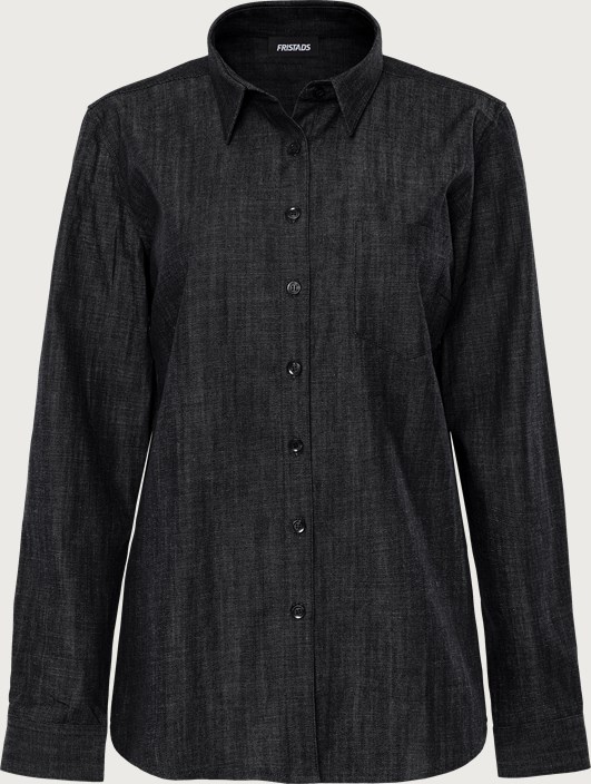 Fristads Denimskjorta 7481 DSL, dam – Mörk marinblå (544)