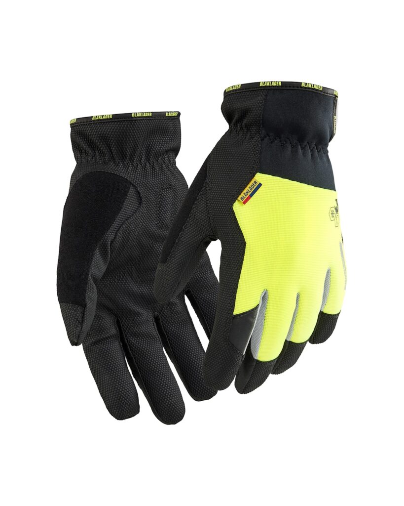 Blåkläder 2881-1415 Vinterhandske Supreme Strong WP – Svart/Varselgul