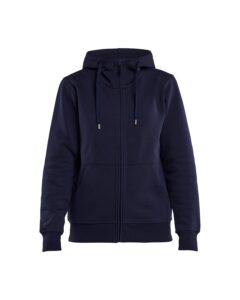 Blåkläder 3395-1048 Huvtröja full zip Dam – Marinblå