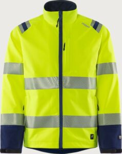 Fristads Varseljacka Green stretch 4647 GSTP, klass 3 – Varsel Gul/Marinblå (171)