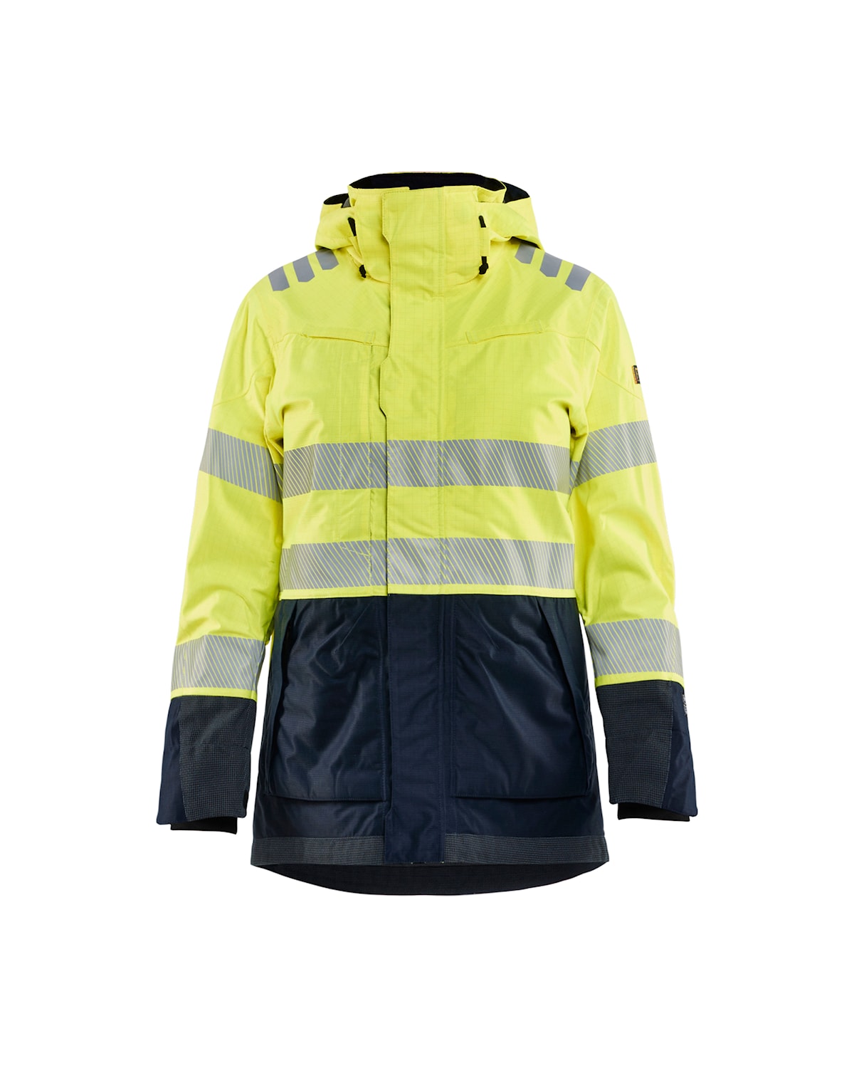 Blåkläder 4449-1532 Skaljacka Multinorm Inherent Dam – Varselgul/Marinblå