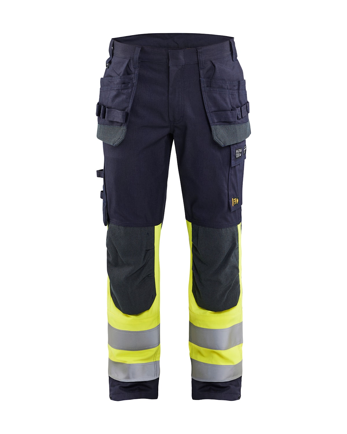 Blåkläder 1489-1512 Byxa Multinorm Inherent – Marinblå/Varselgul