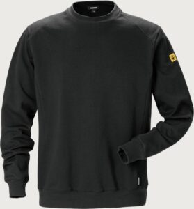 Fristads ESD Sweatshirt 7083 XSM – Svart (940)