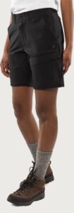 Fristads Zircon friluftsshorts stretch, dam – Svart (940)