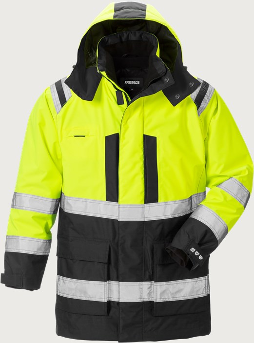 Fristads Varsel Airtech® 2-i-1 parkas 4036 GTT, klass 3 – Varsel Gul/Svart (196)