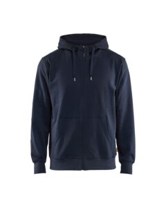 Blåkläder 3366-1158 Huvtröja full zip – Mörk marinblå