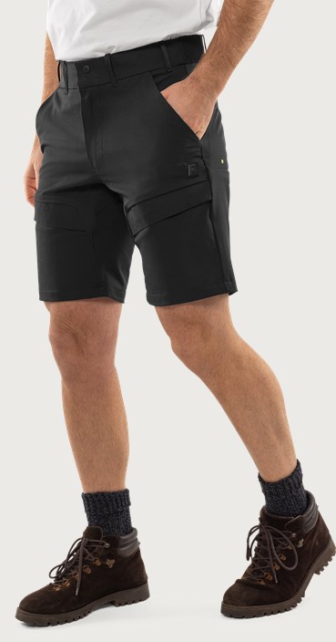 Fristads Zircon friluftsshorts stretch – Svart (940)