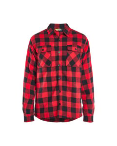 Blåkläder 3288-1168 Flanellskjorta – Röd/Svart