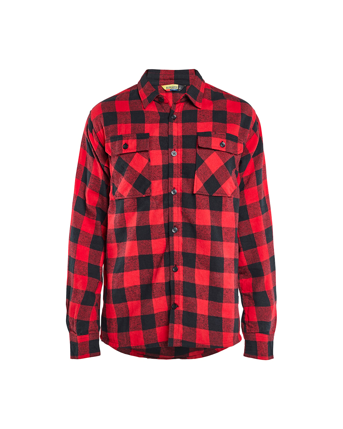 Blåkläder 3288-1168 Flanellskjorta – Röd/Svart