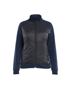 Blåkläder 3419-2526 Hybridtröja Dam – Mörk marinblå/Svart