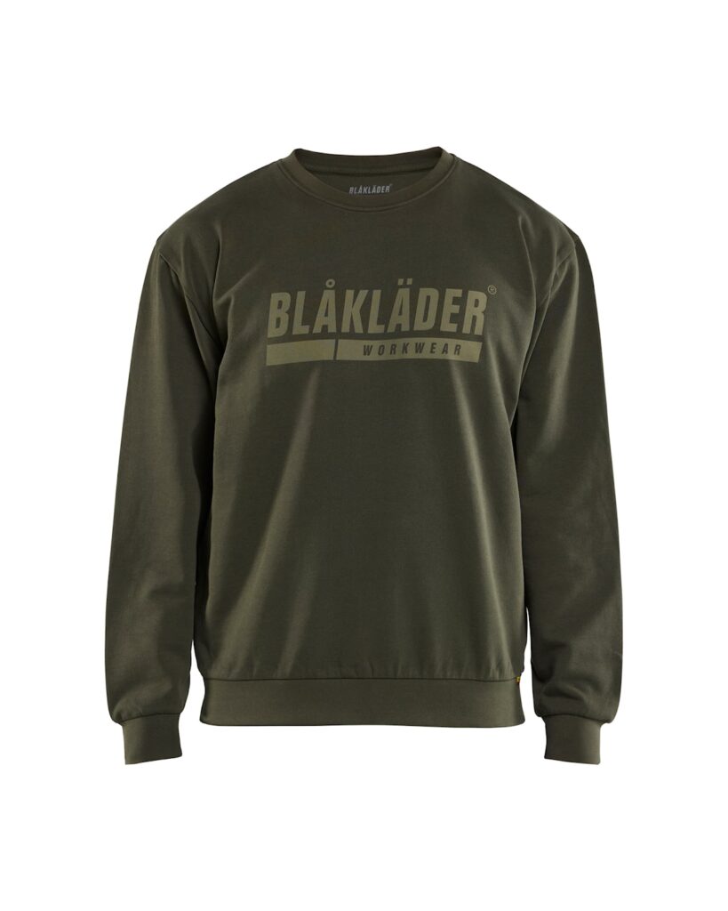 Blåkläder 3534-1158 Sweatshirt – Skogsgrön