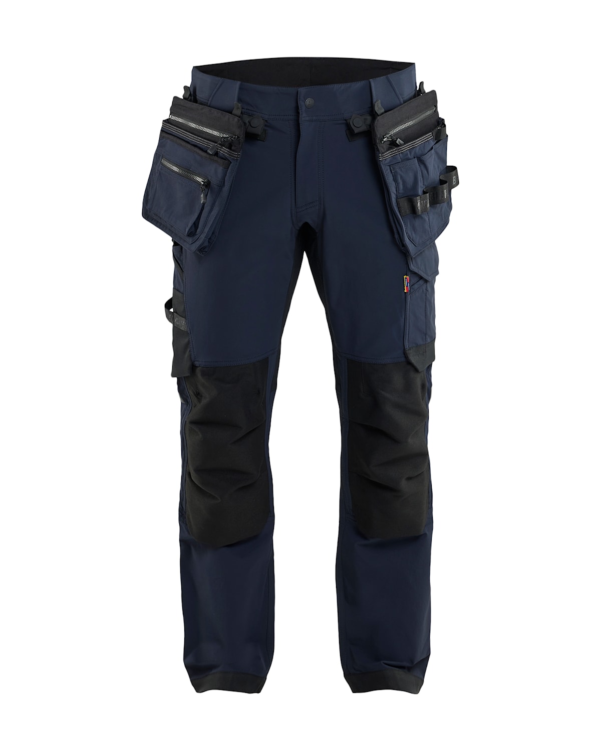 Blåkläder 1745-1645 ToolRig™ Hantverksbyxa 4-vägsstretch – Mörk marinblå/Svart
