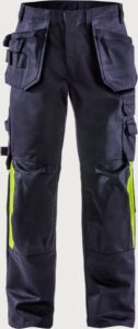 Fristads Flamskyddad hantverkarbyxa 2030 FLAM – Marinblå (540)