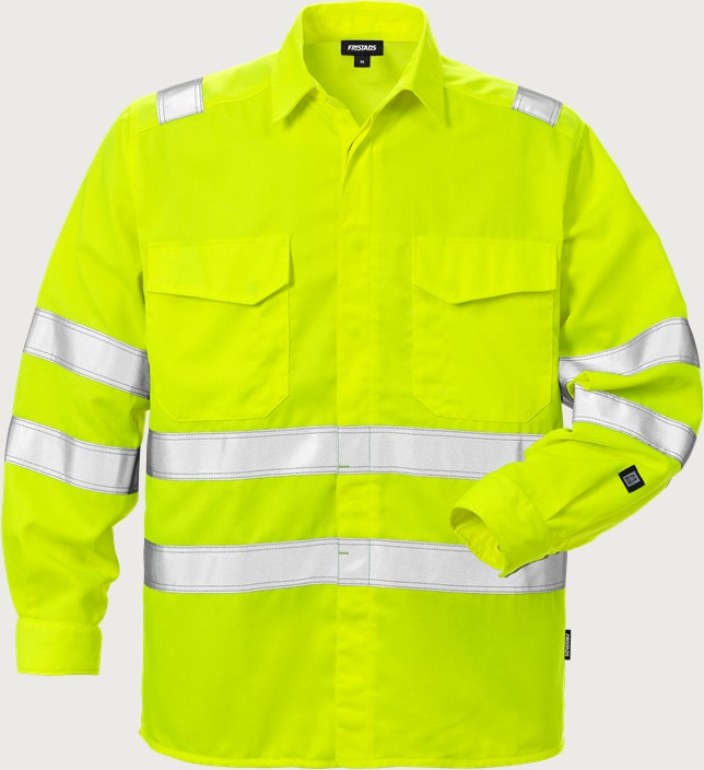 Fristads Varselskjorta 7049 SPD, klass 3 – Varsel Gul (130)