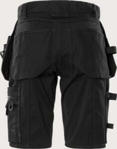 Fristads Green hantverkarshorts stretch 2532 GCYD – Svart (940)