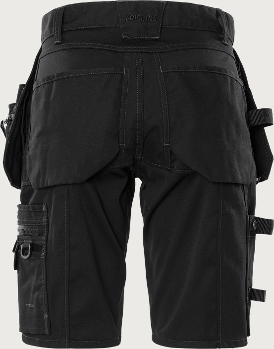 Fristads Green hantverkarshorts stretch 2532 GCYD – Svart (940)