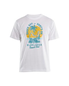 Blåkläder 9418-1042 T-shirt Blåkläder Beach Club – Vit