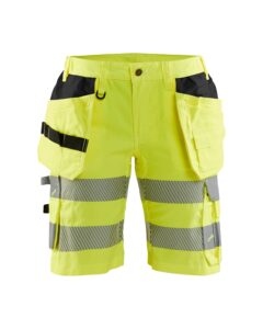 Blåkläder 7186-1811 Varselshorts Stretch Dam – Varselgul