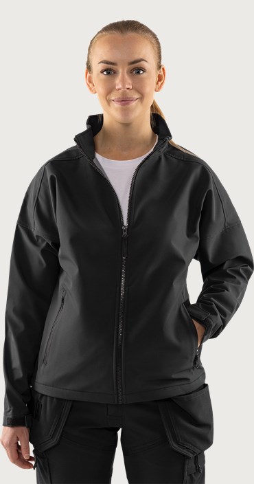 Fristads Softshell-jacka 1477 SBT, dam – Svart (940)