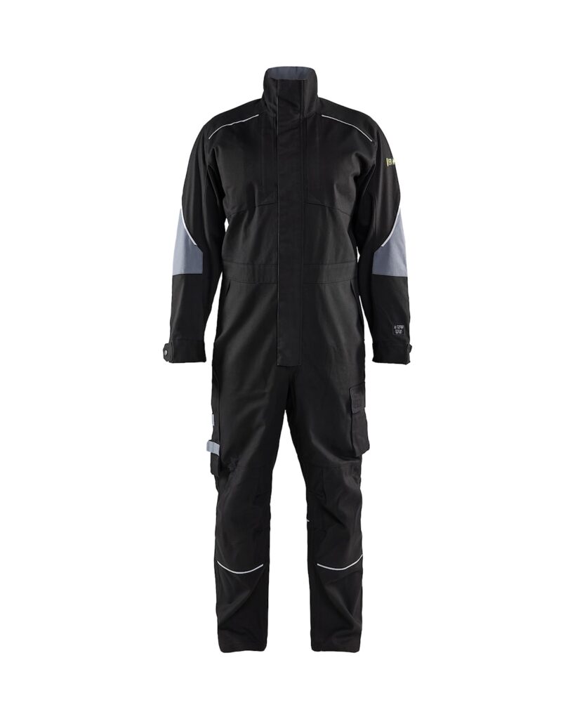 Blåkläder 6061-1516 Flamskyddad overall – Svart/Grå