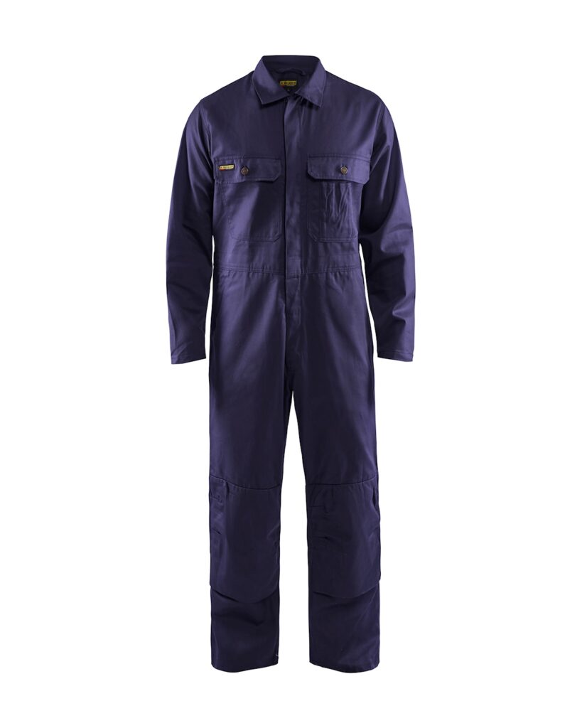 Blåkläder 6151-1100 Overall med knäskyddsficka – Marinblå