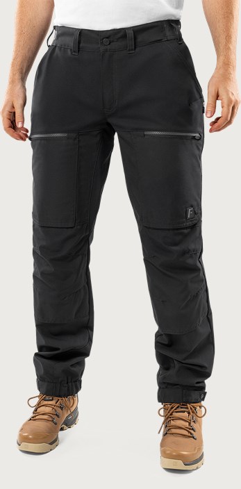 Fristads Carbon friluftsbyxor semistretch – Svart (940)