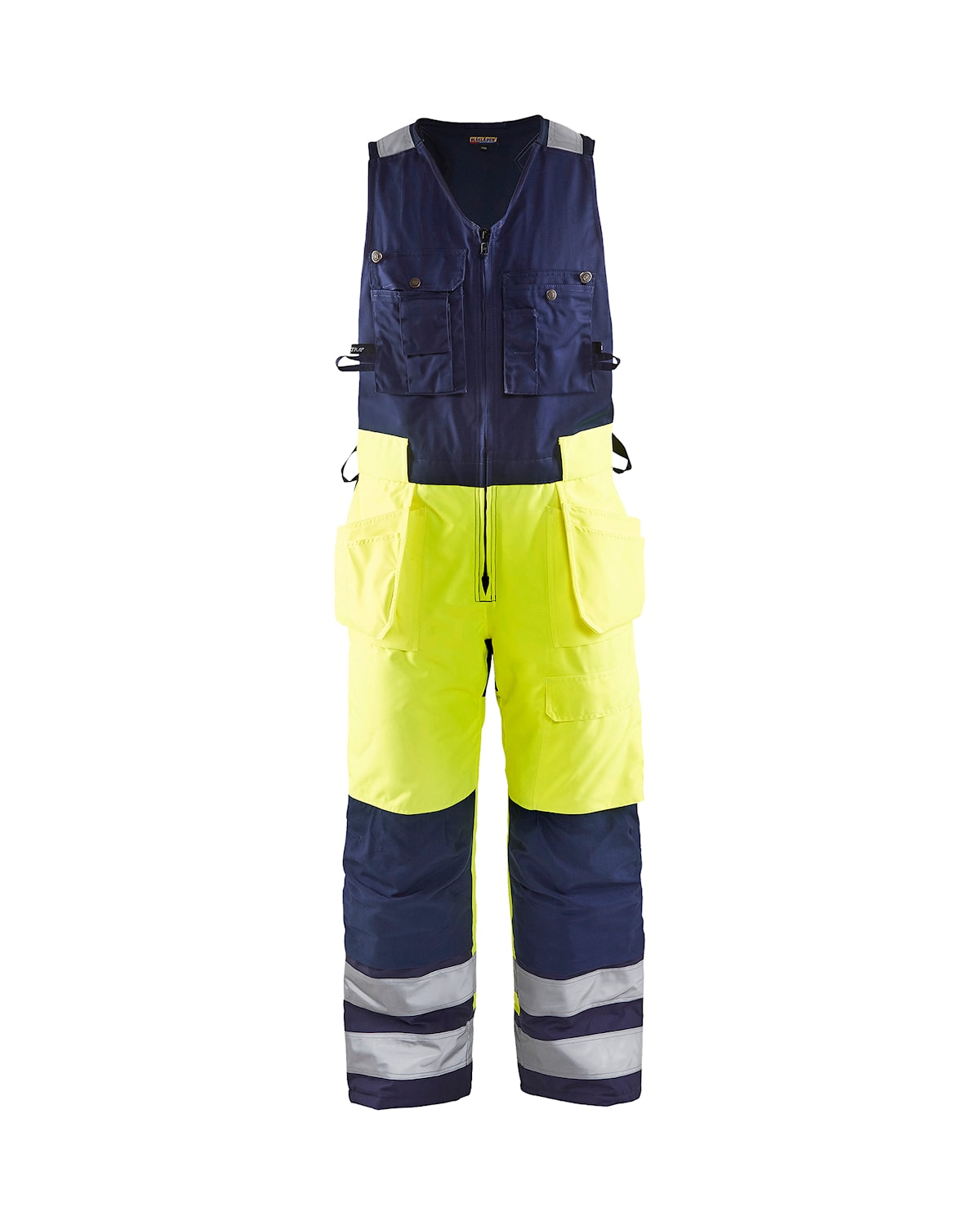 Blåkläder 8504-1977 Varselvästbyxa vinter – Varselgul/Marinblå