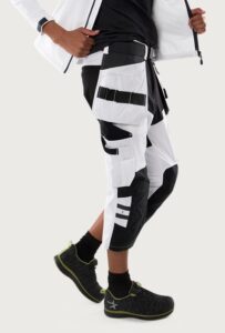 Fristads Piratbyxa stretch 2761 LWS – Vit/Svart (969)