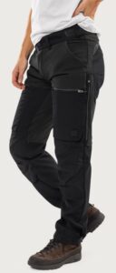 Fristads Carbon friluftsbyxor semistretch, dam – Svart (940)