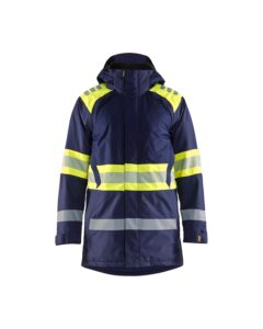 Blåkläder 4485-1977 Vinterparkas Varsel – Marinblå/Varselgul