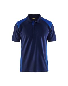 Blåkläder 3324-1050 Pikétröja – Marinblå/Kornblå