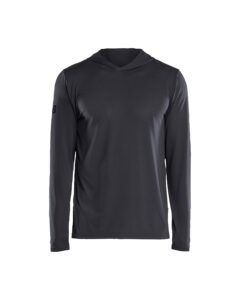 Blåkläder 3417-1126 UV-skyddad funktions-hoodie – Mellangrå