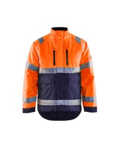 Blåkläder 4827-1977 Varseljacka vinter – Varselorange/Marinblå