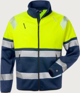 Fristads Varseljacka stretch 4517 SSL, klass 1 – Varsel Gul/Marinblå (171)
