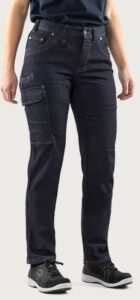 Fristads Servicejeans stretch 2506 DCS, dam – Indigoblå (545)