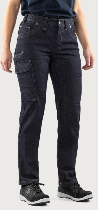 Fristads Servicejeans stretch 2506 DCS, dam – Indigoblå (545)