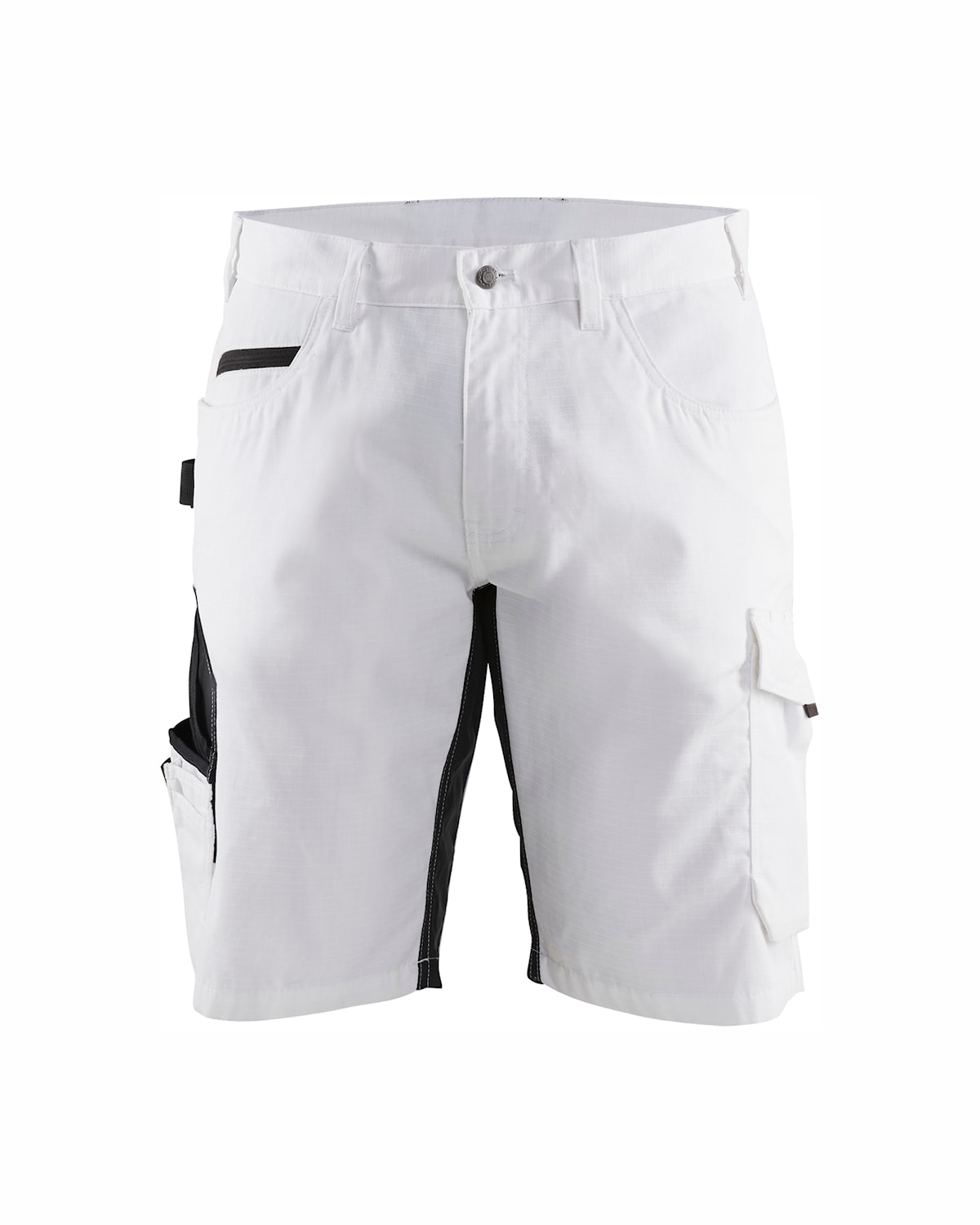 Blåkläder 1094-1330 Målarshorts Stretch – Vit/Mörkgrå